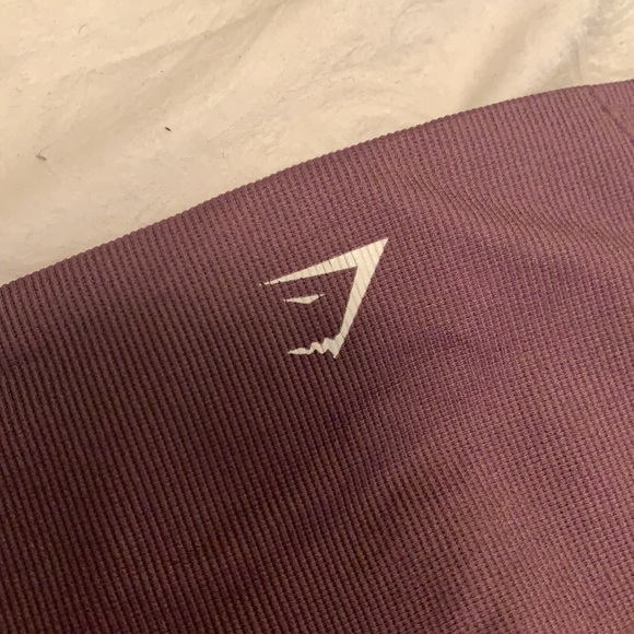 ❌SOLD❌Gym Shark plum energy seamless leggings - Picture 6 of 7